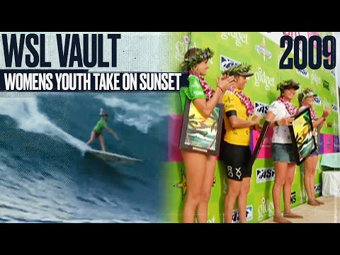 WSL VAULT: 2009 The Womens' Youth Take On Sunset Beach