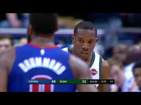 Eric Bledsoe vs Detroit Pistons | All 22 points Highlights