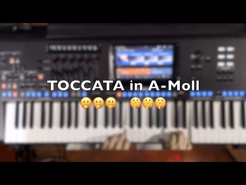 #088 TOCCATA in A minor ? helmut eder live on yamaha genos