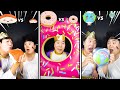 Big Food VS Small Food Emoji Challenge || Giant vs Tiny Mukbang by HUBA