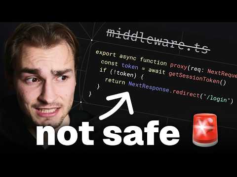 Where to put AUTH in Next.js 16?