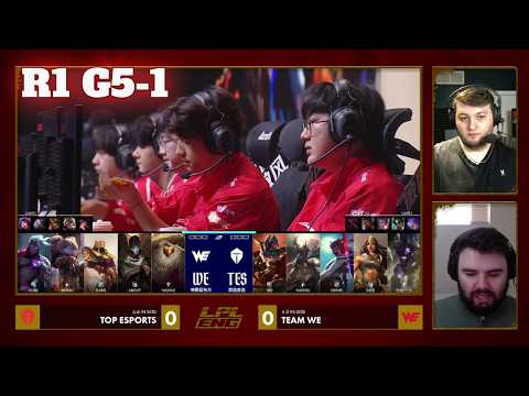 WE vs TES - Game 1 | Round 1 S16 LPL Winter Playoffs 2026 | Team WE vs Top Esports G1 full