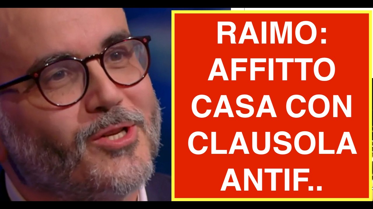 RAIMO: AFFITTO CASA CON CLAUSOLA ANTIF..