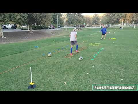 The Greenwood Method | Elite Soccer Skills and SAQ With Ball