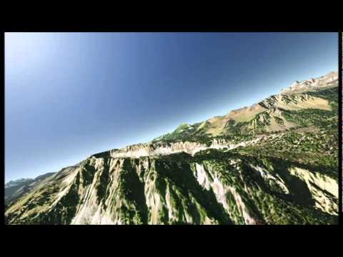 Flug über die Schweiz-Aerofly FS