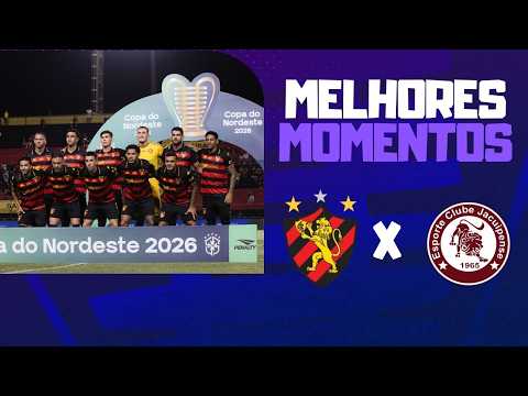 Gols e lances de Sport x Jacuipense