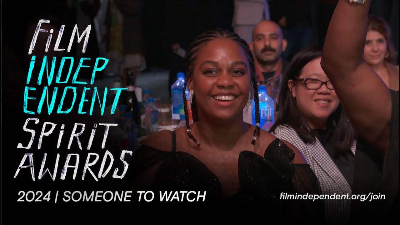 MONICA SORELLE wins the SOMEONE TO WATCH AWARD at the 2024 Film Independent Spirit Awards