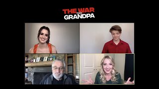 Interview with The War With Grandpa Cast starring Robert De Niro