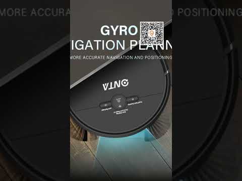 Robot hút bụi lau nhà ONTA D2-001 xuất Mỹ, pin 4.400mAh, lực hút 2.500Pa, điều khiển app