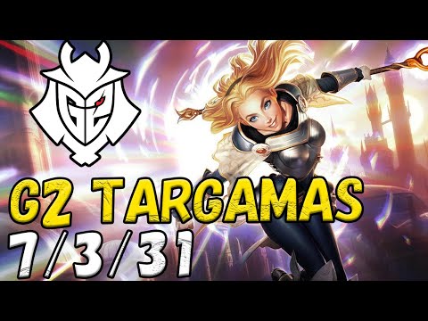 G2 Targamas ラックス(Lux) VS カルマ(Karma) SUPPORT patch 12.18 EUW RANK