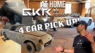 At Home with GKR motor cars - 4 car buy! 2 C1 Corvettes, 32 Ford Roadster and a Frankenstein!!
