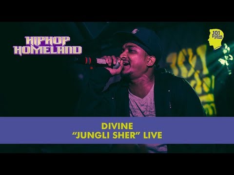Jungli Sher (LIVE): Divine | Live at Hip Hop Homeland | Unique Stories from India