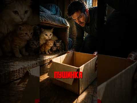 КОТ лёг к котятам как будто ВСЕГДА ТАК И БЫЛО 😳🐱❤️