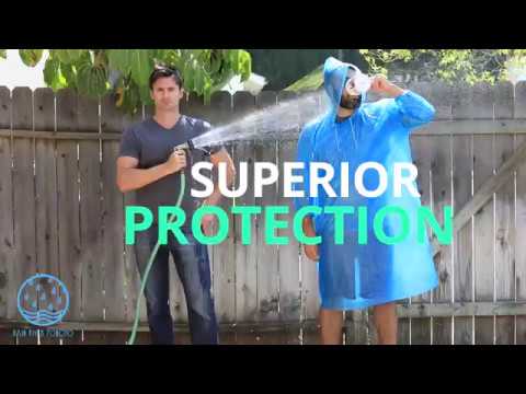 Disposable Rain Poncho Emergency Poncho Ponchos Family Pack and Rain Jackets