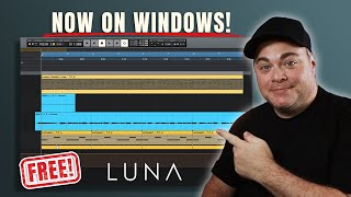 Video thumbnail for Free DAW Alert! Luna From Universal Audio For Windows by Audio Tech TV