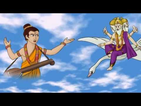 Illustrated Story - Narada Muni