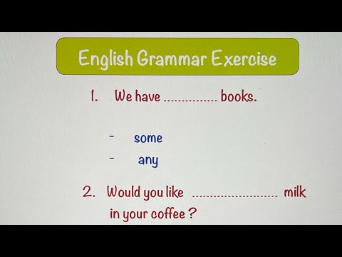 English Grammar Exercise