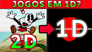 Como é um jogo em 1D?