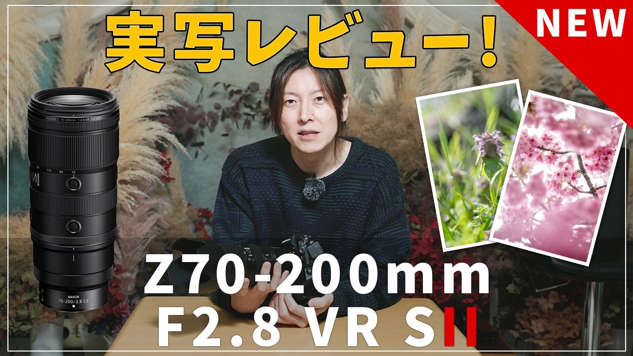実写レビューNikon Z70-200mmf2.8 VR SIIが来た！！！