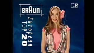 MTV European Top 20 of August 1993 - Week of Augus