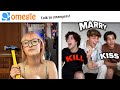 who will OMEGLE strangers KISS MARRY OR KILL