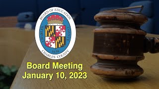 Board Meeting - January 10, 2023 video