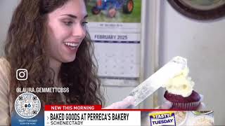 WRGB-TV Channel 6 CBS Albany Tasty Tuesday features Schenectady's Perreca's Bakery