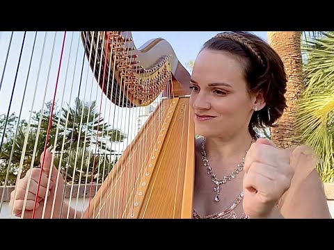 Promotional video thumbnail 5 for Modern Fairytale Wedding Harpist