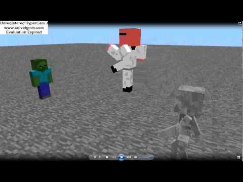 Kung Fu Pig: Minecraft Animation