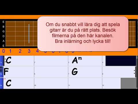 Lär dig gitarrackord