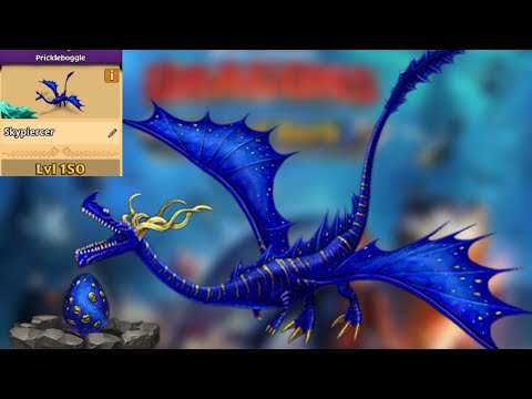 Skypiercer Max Level 150 Titan Mode - Dragons:Rise of Berk