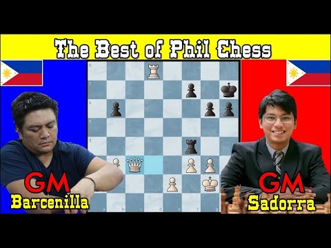 GM Barcenilla (Laguna) Outplays GM Sadorra (Manila)/Prof. Chess Association of the Phil./1st Season.