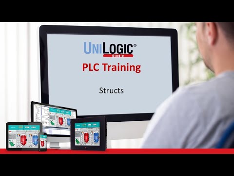 PLC Training: Structs | UniLogic for UniStream programmable controllers by Unitronics