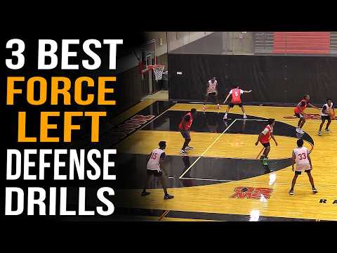 The 3 BEST Man Left Defense Drills | Lock Left Defense Drills