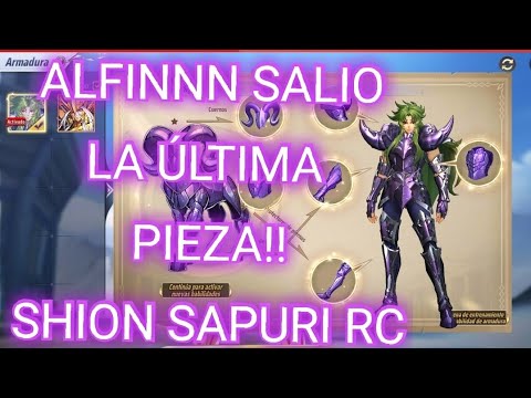 SHION SAPURI RENACIDO😍🛡️| COMO COSTO RENACERLO🤬| PROTECCIÓN DE LAS COCHINAS🤮🛡️|SAINT SEIYA AWAKENING