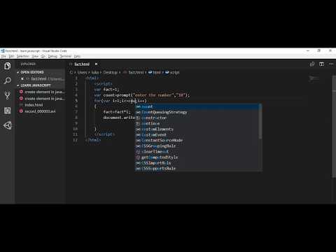 Factorial In Javascript Factorial Math Javascript
