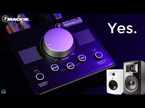 MACKIE BIG KNOB PASSIVE - MONITOR/INTERFACE SWITCHER (REVIEWED) 🔥