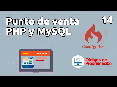 1 Punto de venta con CodeIgniter 4 instalación y diseño