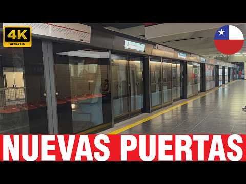 Metro De Santiago | Nuevas Puertas de Andén en San Pablo (Vía 1) 