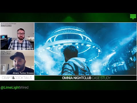 The OMNIA Nightclub Chandelier & Control Booth w/ ATG Design | Craft & Cocktails | @LimeLightWired
