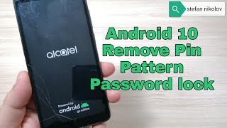 Hard reset Alcatel 1b (2020), 5002F, 5002D, 5002A, 5002I. Unlock pin, pattern, password lock.