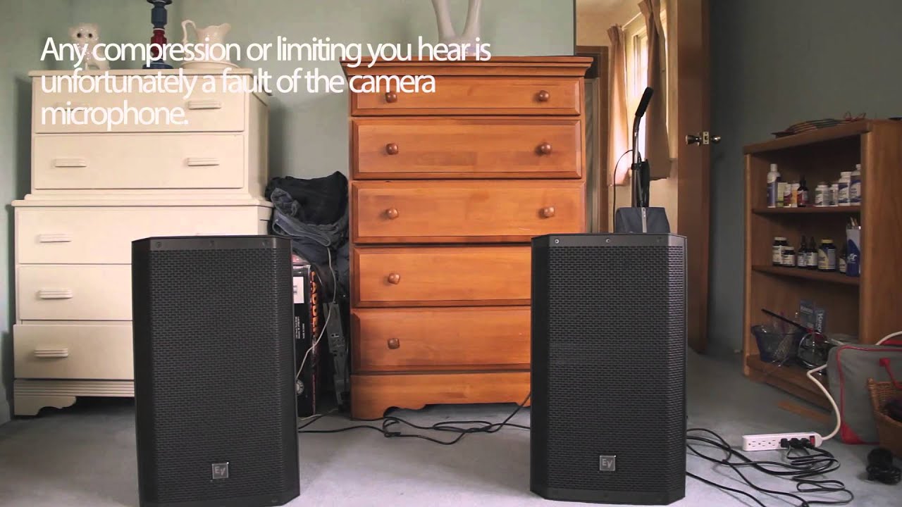 video Loa karaoke Electro Voice ZLX-12P-EU chính hãng 0