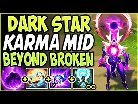 DARK STAR KARMA MID LANE 🔥 BEYOND BROKEN 🔥 MID Karma vs NEW Mordekaiser season 9 League of Legends