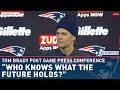 Tom Brady addresses future after Patriots fall to Titans in Wild Card round | CBS Sports HQ