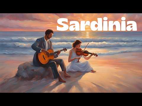 Love Sardinia | Romantic Guitar & Violin | Amore Italia | Sunset Spanish Flamenco 2025