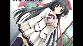 Nightcore- Wrong Feels So Right