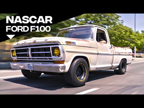 NASCAR Ford F100 Truck LOUD & FAST!