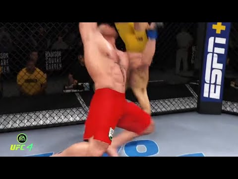 Bruce Lee vs Brock Lesnar | UFC4 Super Play