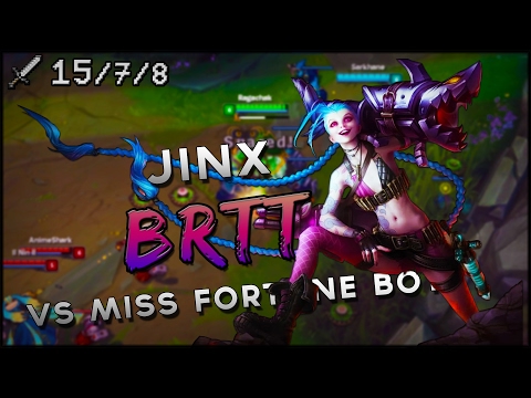 S7 | brTT Jinx vs Miss Fortune BOT | Ranked League VOD