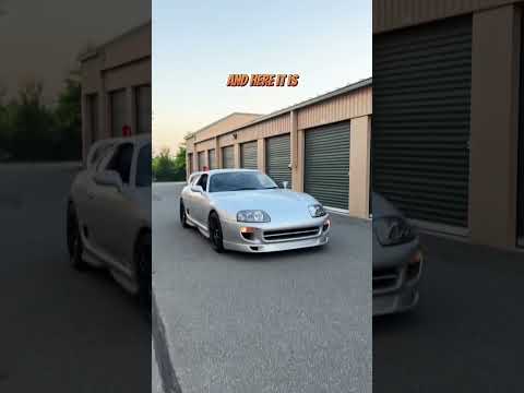 MKIV Supra Gets a New Front End! - Front Bumper Install!